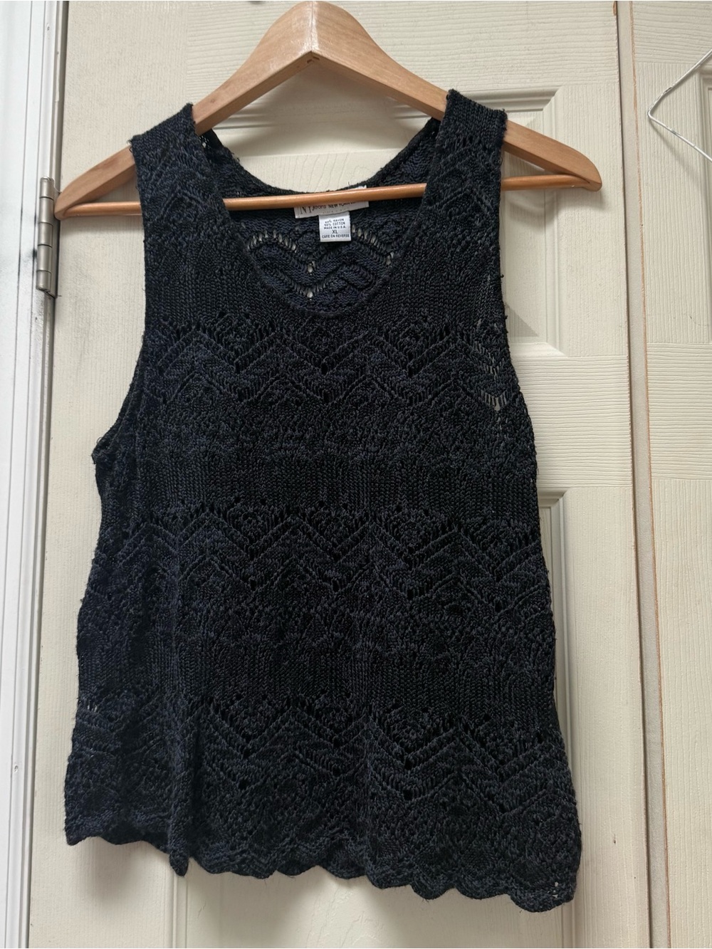 Vintage Crochet Knit Tank